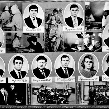 Альбомы с фотографиями выпускников прошлых лет, вечерний факультет 1969 и 1973 года.2012